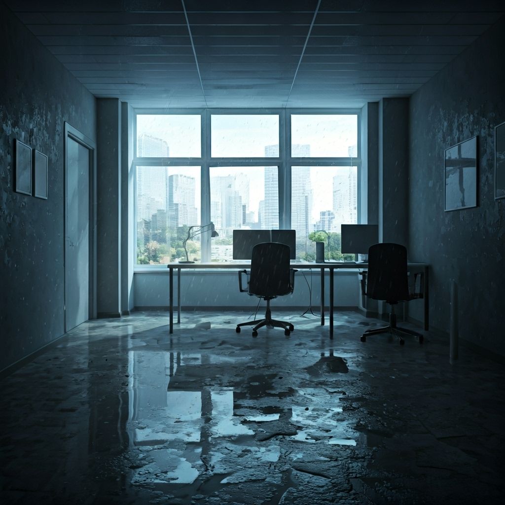 Dégâts des eaux en entreprise : êtes-vous bien couvert ?